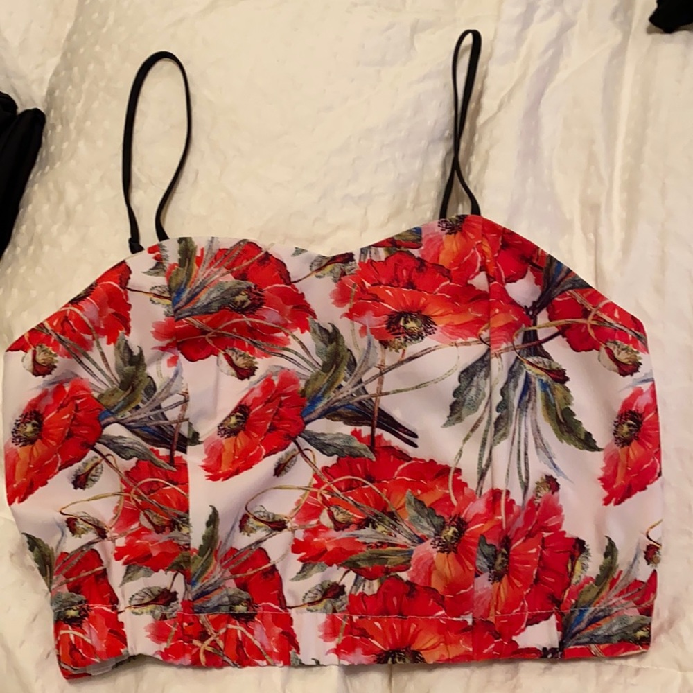 Clover canyon cropped top